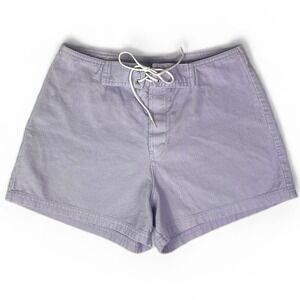 HANA Lilac Drawstring Shorts Size 9 Juniors Made In USA Retro Surf Hammies Style